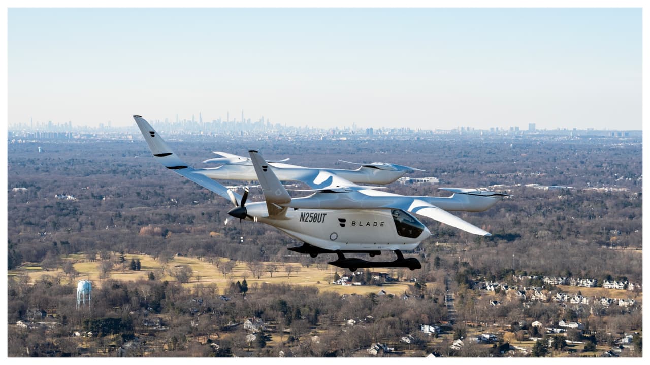 Llegan los taxis aéreos eléctricos a ciudad Nueva York. ¿Pero cuándo?