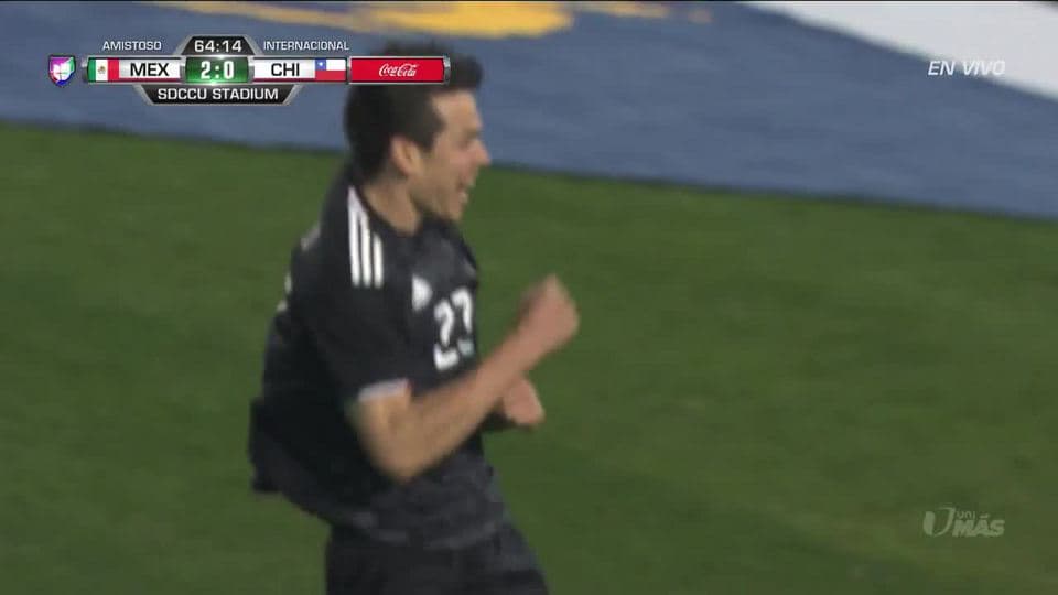 ¡GOOOL! Hirving Lozano anota para Mexico