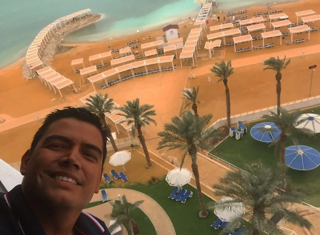 Un recorrido por lugares espectaculares, como "El mar muerto".