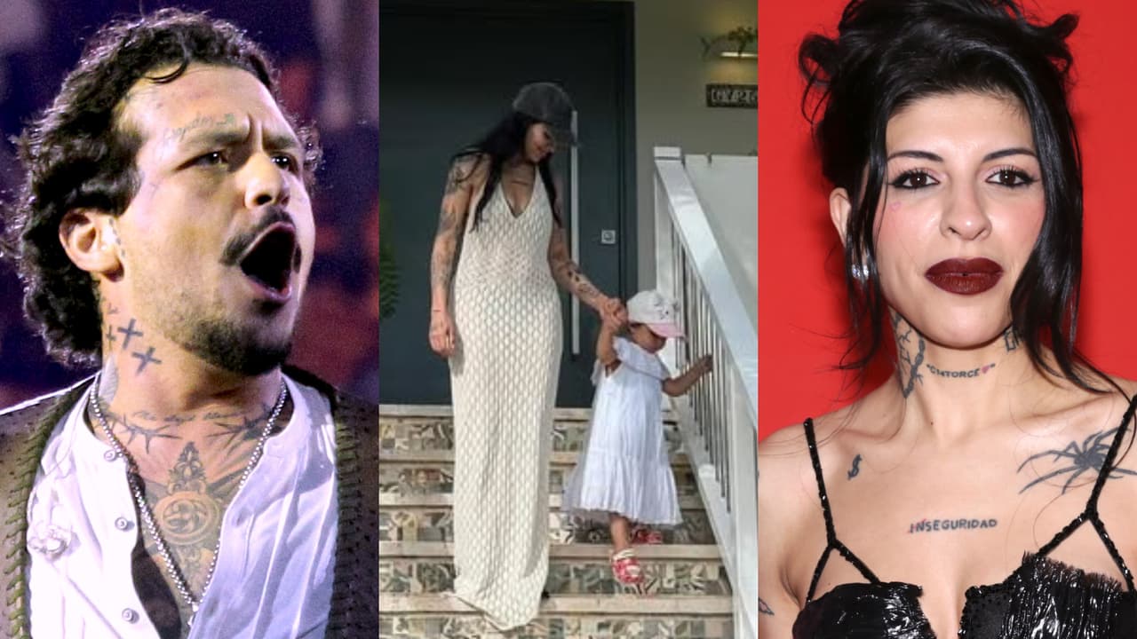 Nodal pide que su hija "esté lo menos expuesta en redes" y Cazzu revela nuevas fotos de Inti