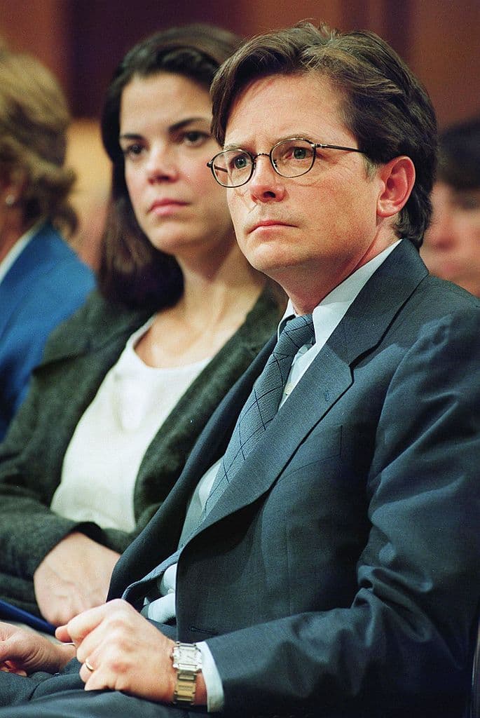 Mientras que 
<b>Michael J. Fox</b> celebraba 32 años de vida.