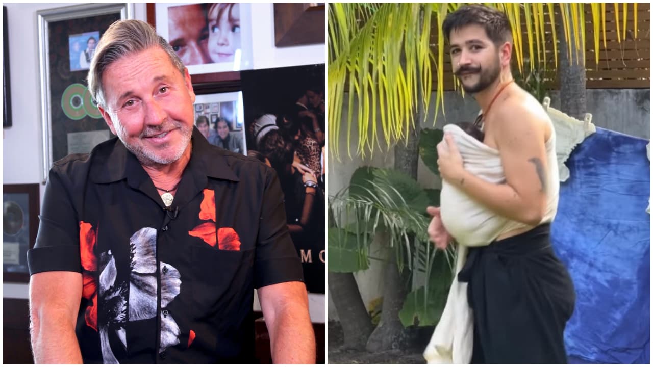 Ricardo Montaner recuerda lo mucho que lloró al tener que separarse de su nieta Índigo