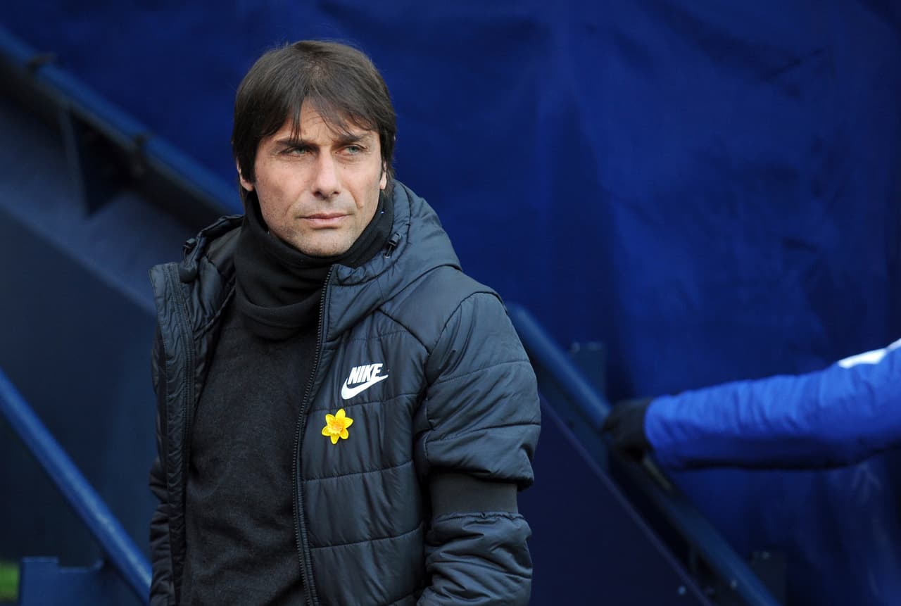<b>Antonio Conte: </b>el entrenador del Chelsea F.C. no está teniendo una buena temporada, pero con los Blues ha conquistado la Premier League y algunos otros títulos locales.