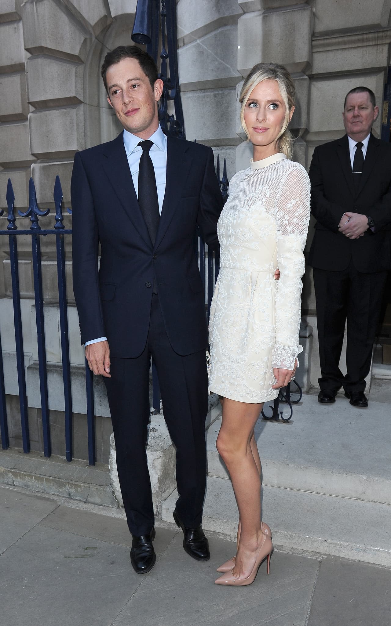 Cuando ambos asistían a la boda de Petra Ecclestone y James Stunt.