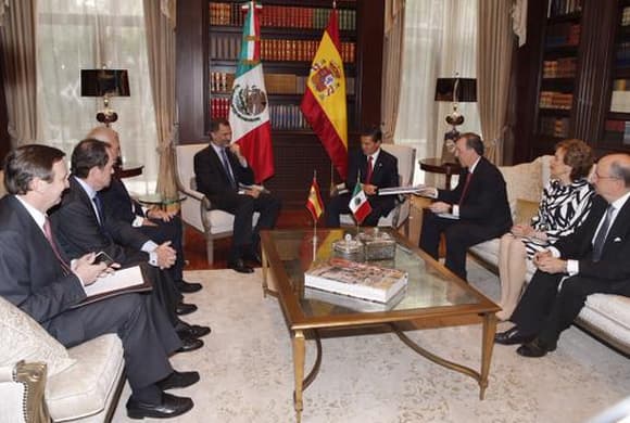 Mira más fotos del viaje de los soberanos de España a México.