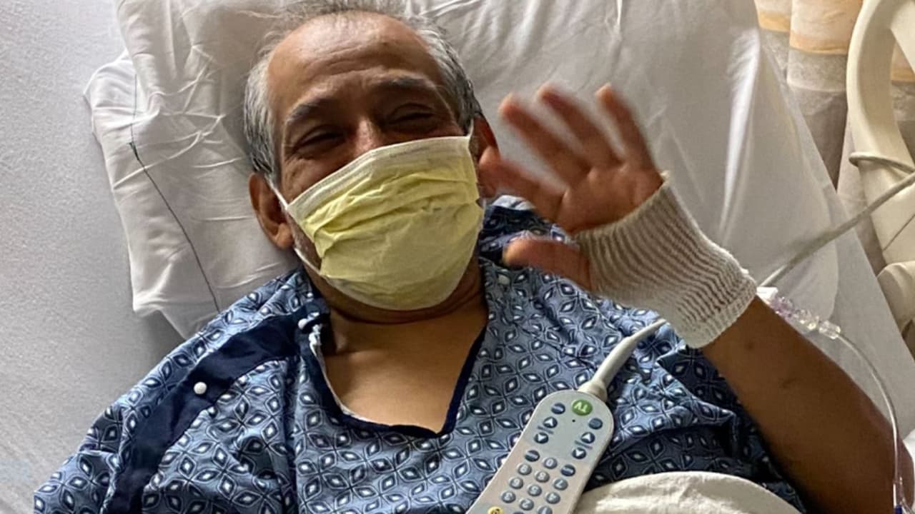Domingo Alavez fue internado de emergencia en el Fountain Valley Regional Hospital, en California, el 26 de junio de 2020.