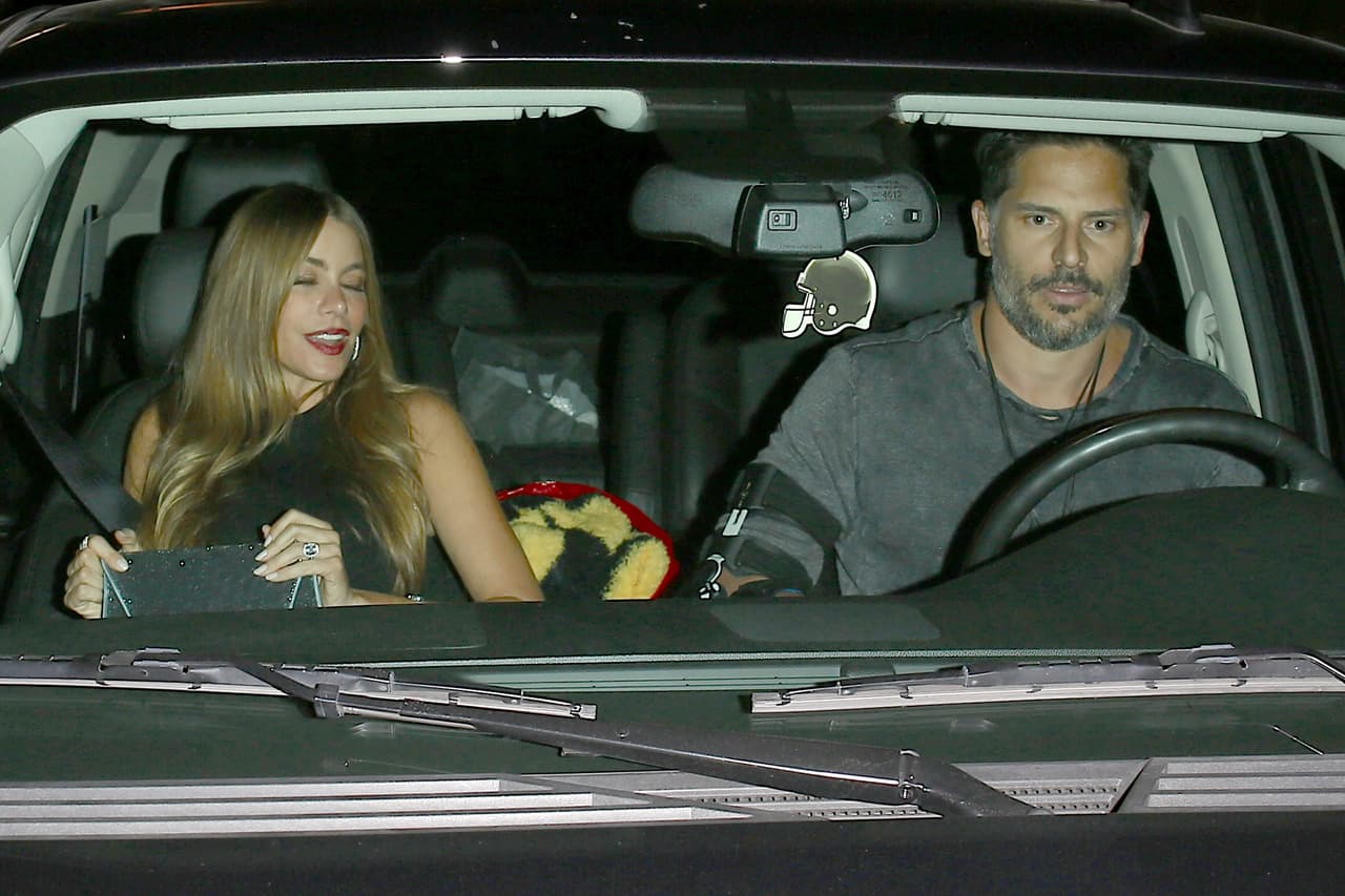 En plena cita con Joe hace un par de meses.