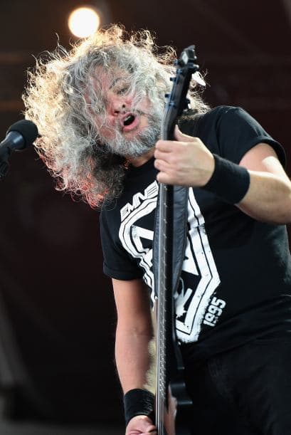 Con todo el 'power', esta banda estremeció el escenario del festival.