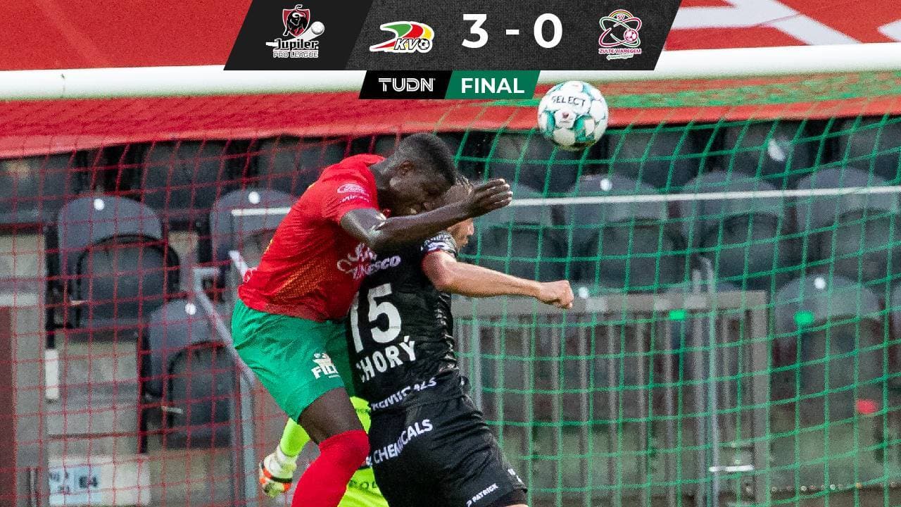 Reaparece Govea en derrota del Zulte Waregem ante Oostende