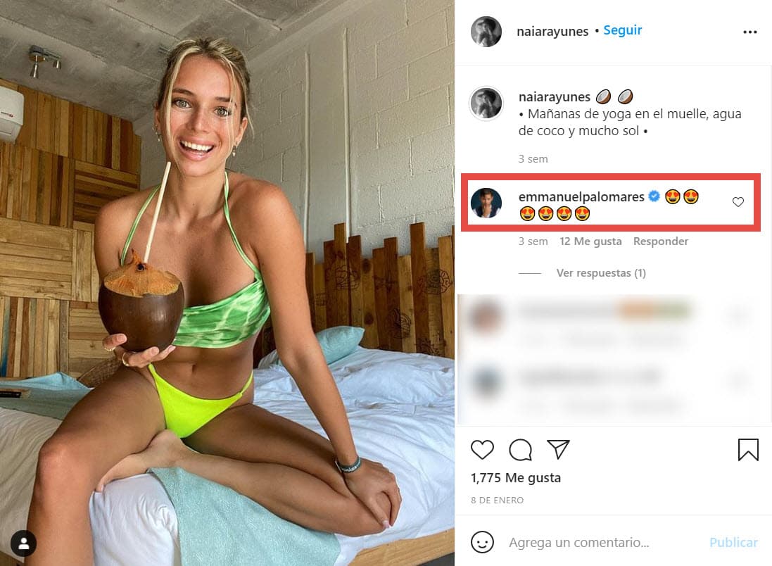 De acuerdo con People en Español, actualmente Emmanuel tiene una relación con la modelo argentina Naiara Yunes.
<br>