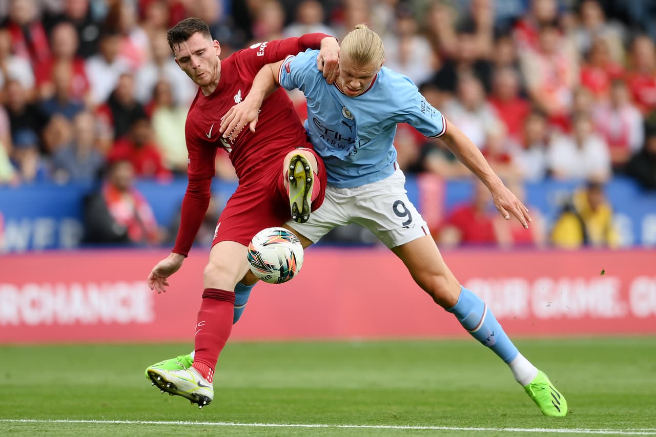 Liverpool venció al Manchester City con goles de Trent Alexander Arnold, Mohamed Salah y Darwin Núñez; por los Citizens descontó la 'Araña' Araujo.