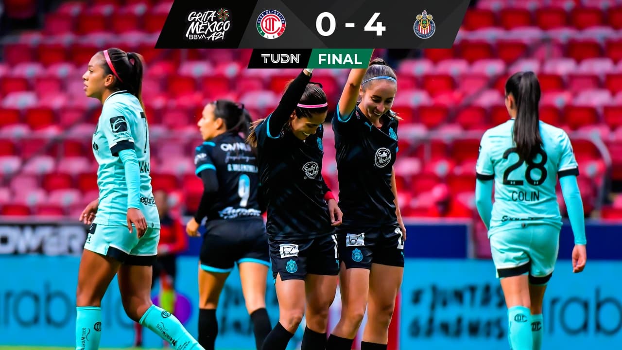 Chivas Femenil se impuso en Toluca para subir una posición de manera provisional en la Liga BBVA Femenil MX.