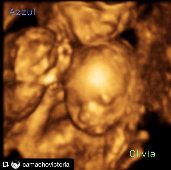 Desde que estaban en la pancita de Victoria ya las presumían.