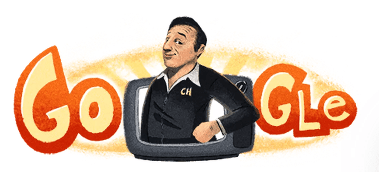 Google celebra al icónico comediante mexicano Roberto Gómez Bolaños con un Google Doodle