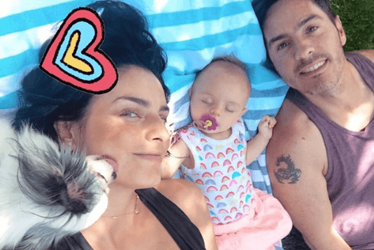 Una familia feliz...