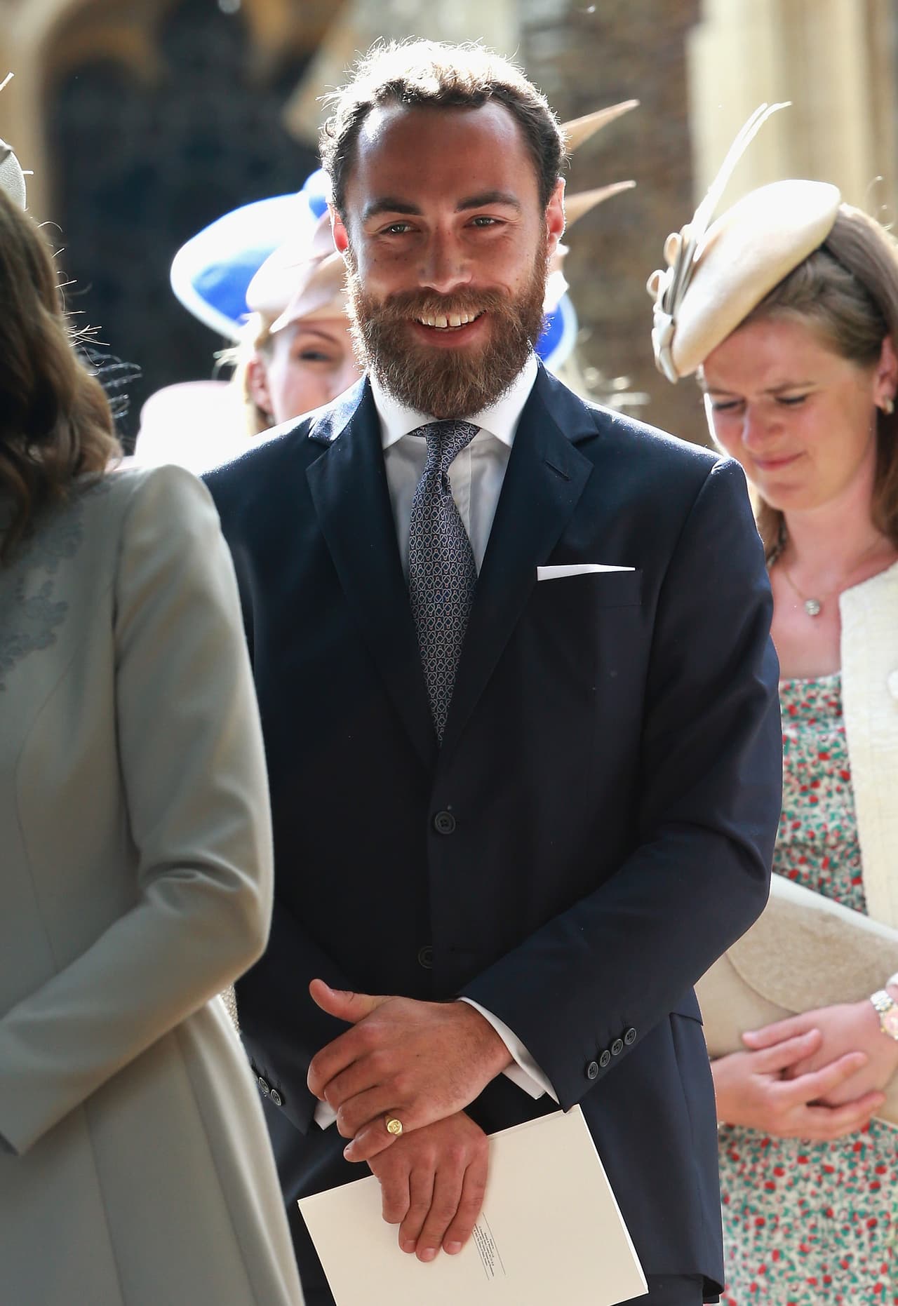 El hermano de Kate, James Middleton.