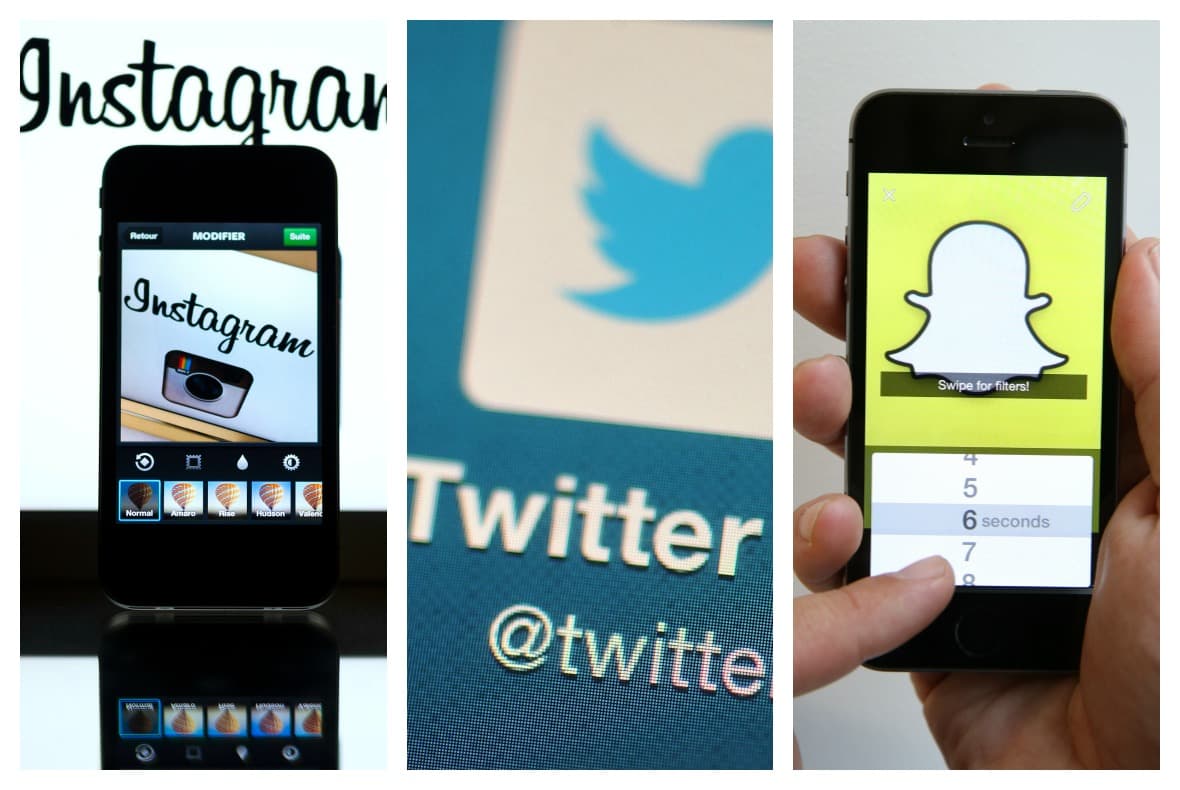 Instagram, Twitter y Snapchat, las redes preferidas por los jóvenes en EE.UU.