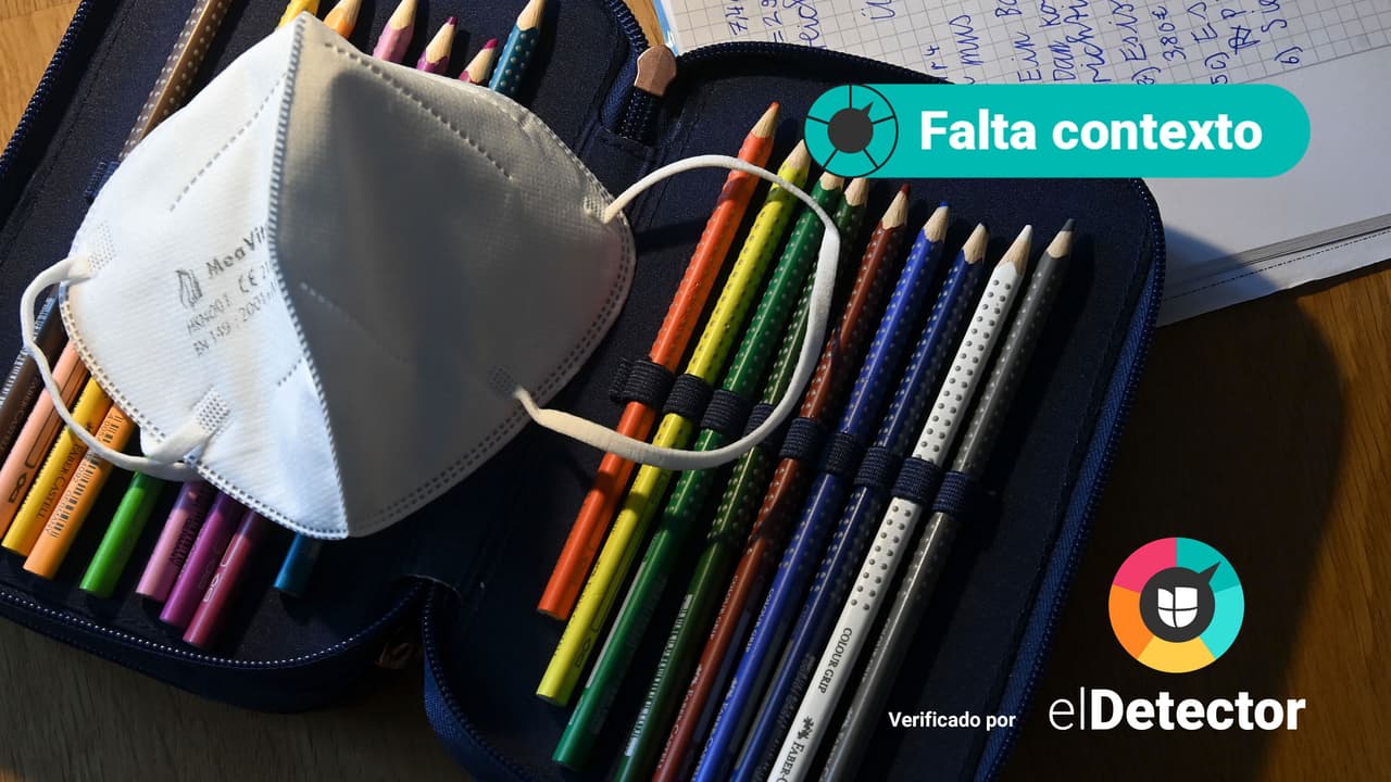 ¿Son obligatorias las mascarillas en las escuelas de EEUU en niños desde los dos años?