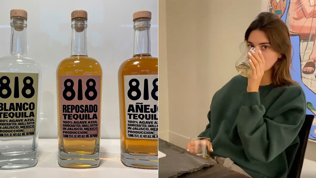Kendall Jenner anunció su propia marca de tequila, 818, que según reveló, duró preparando por casi 4 años y ha ganado premios de manera anónima.