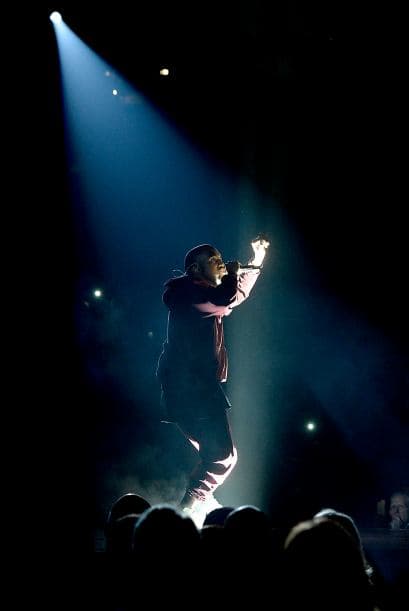 Kanye West se puso romántico y cantó el tema 'Only One'. Dicho tema está dedicado a su pequeña North West.