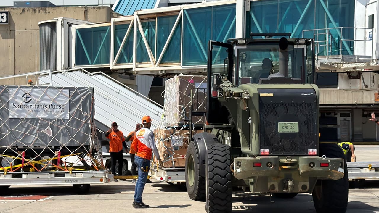 El Comando Sur de EEUU informa sobre la presencia de Fuerza Aérea para brindar asistencia al aeropuerto de Venezuela