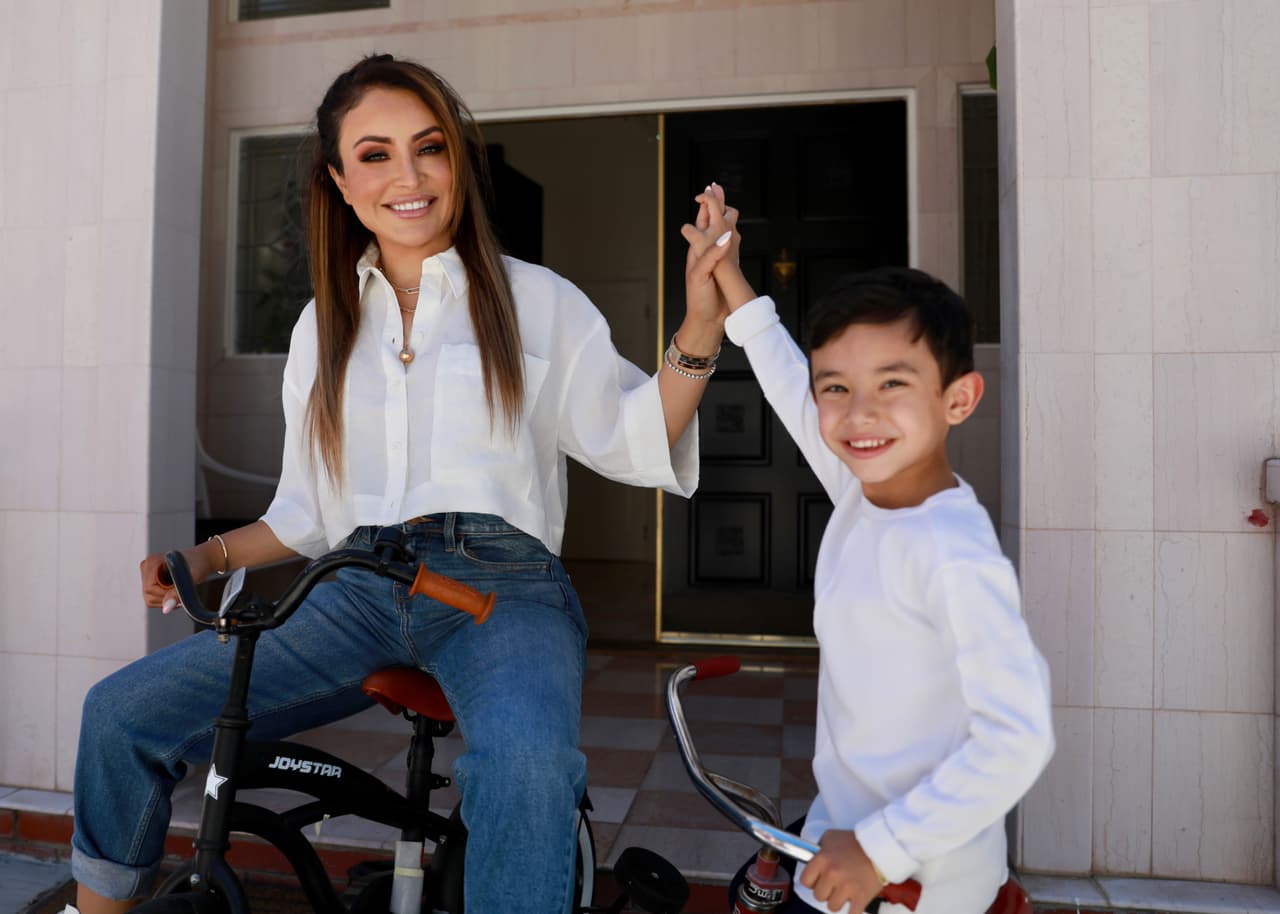 Aunque sin duda, el dueño de su corazón es Luca, quien cada vez la sorprende con más gestos y detalles de un hombrecito ya grande.