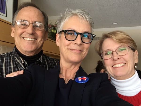 Jamie ha participado en varios eventos a favor de Hillary.