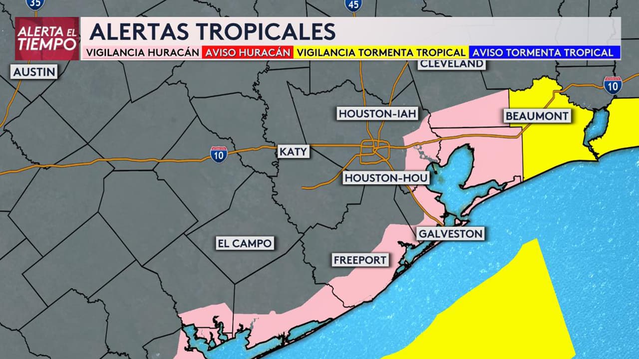 Se emite vigilancia por huracán en la costa de Texas tras intensificarse la tormenta tropical Beta 