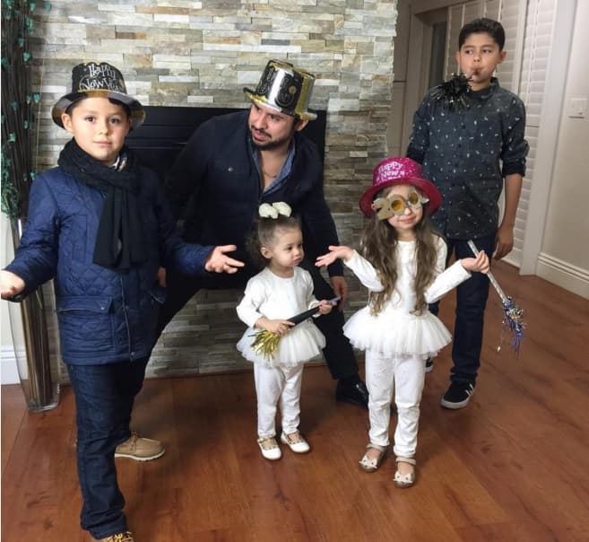 Larry escribió que se siente bendecido con Dios.