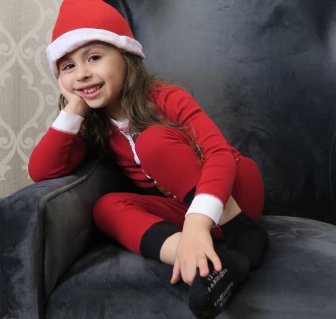 En Navidad así lo vimos disfrutar de su pequeña hija.