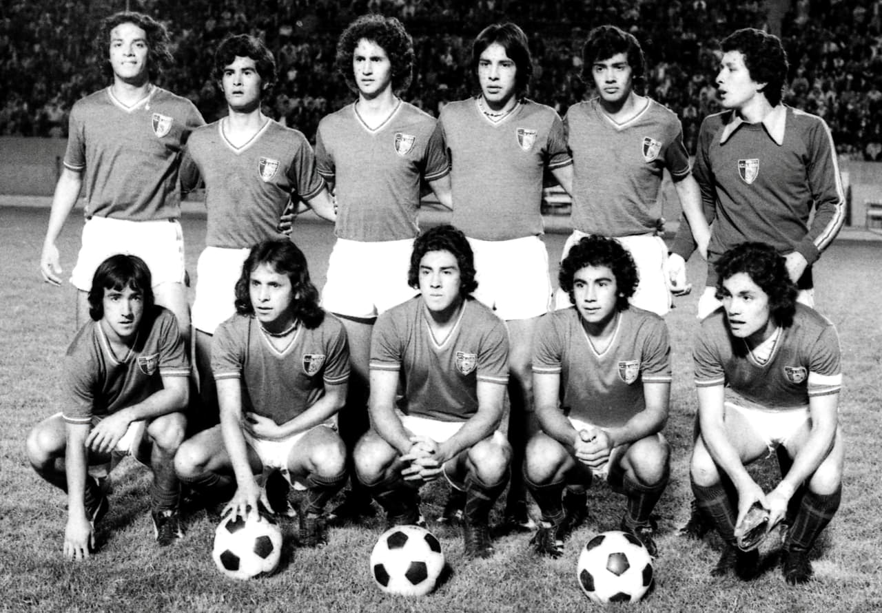 Selección Mexicana en 1975.