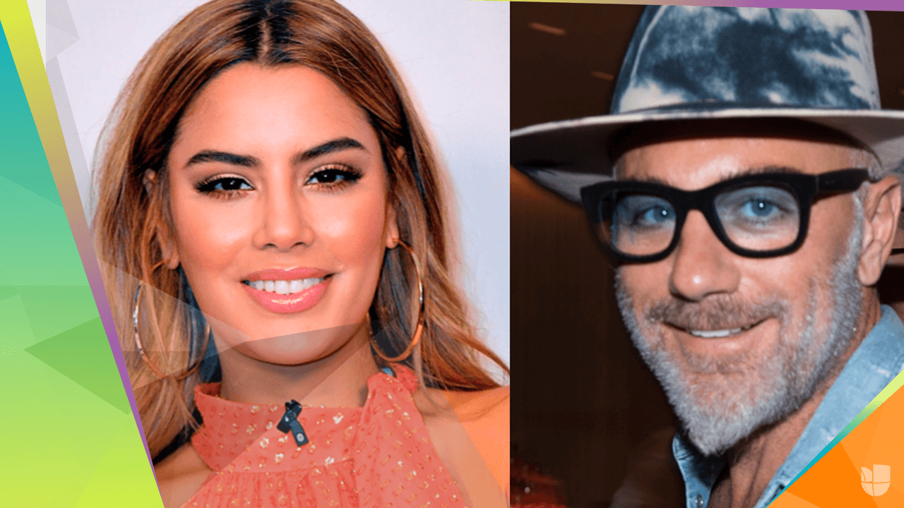 Gianluca Vacchi besa en la boca a Ariadna Gutiérrez, aunque no es lo que parece