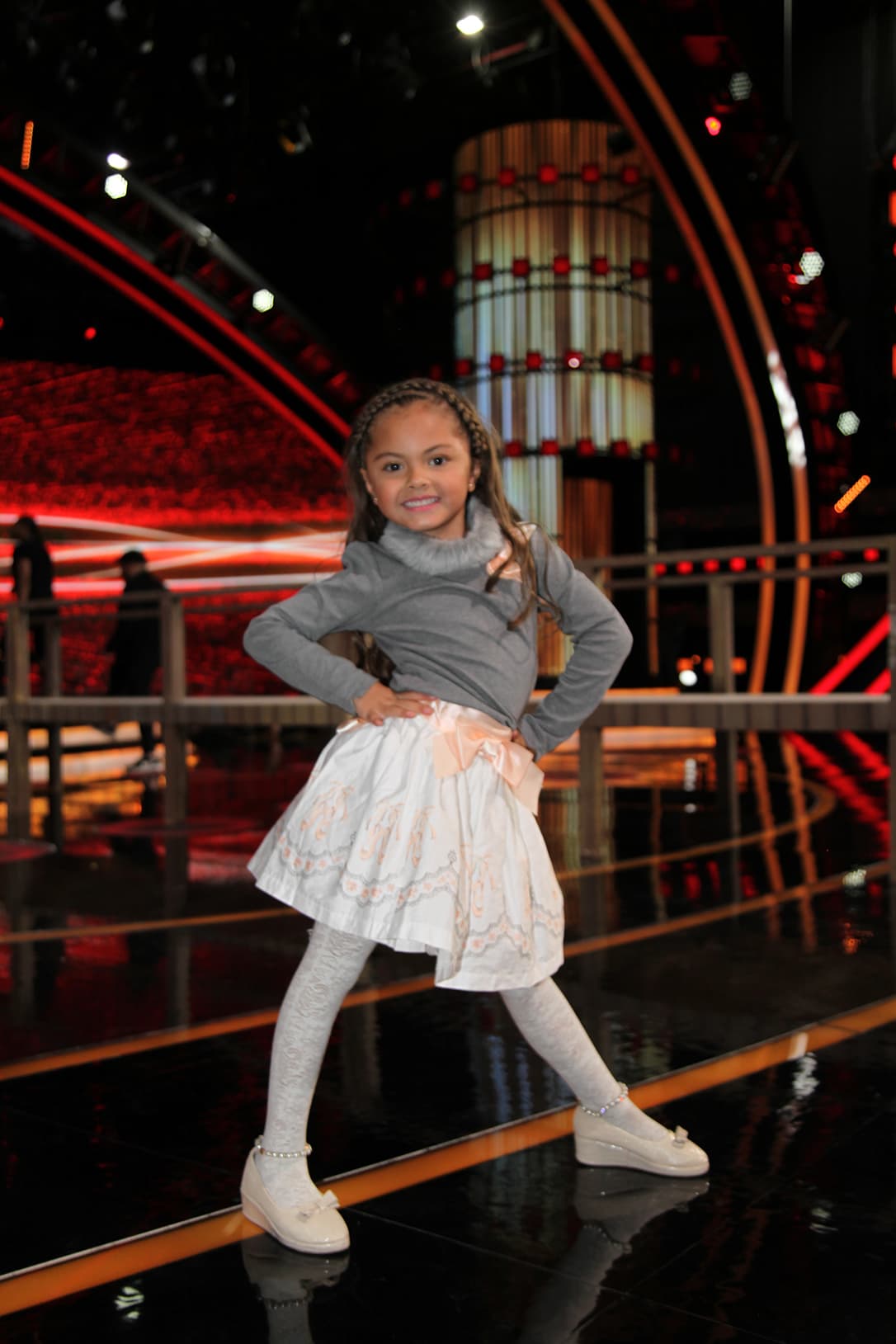 Entonces decidimos pedirle una foto. Y así fue como posó.