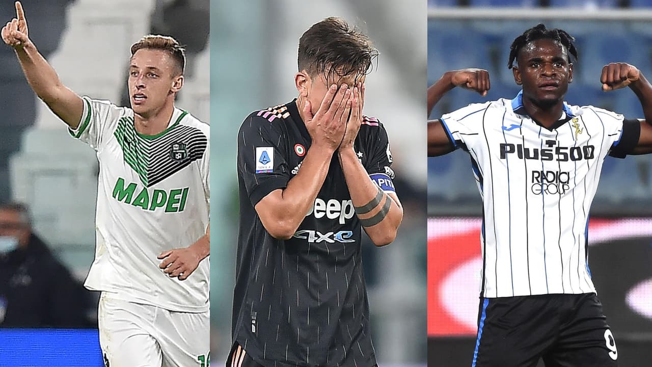 Así van al momento los resultados de la J10 en la Serie A | Atalanta golea, Juventus pierde ante Sassuolo, Inter y Roma suman victorias y la Lazio derrota a la Fiorentina.