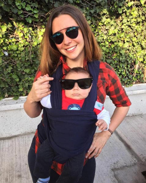 Ariadne Díaz está feliz con su faceta de mamá con su hermoso bebé Diego.