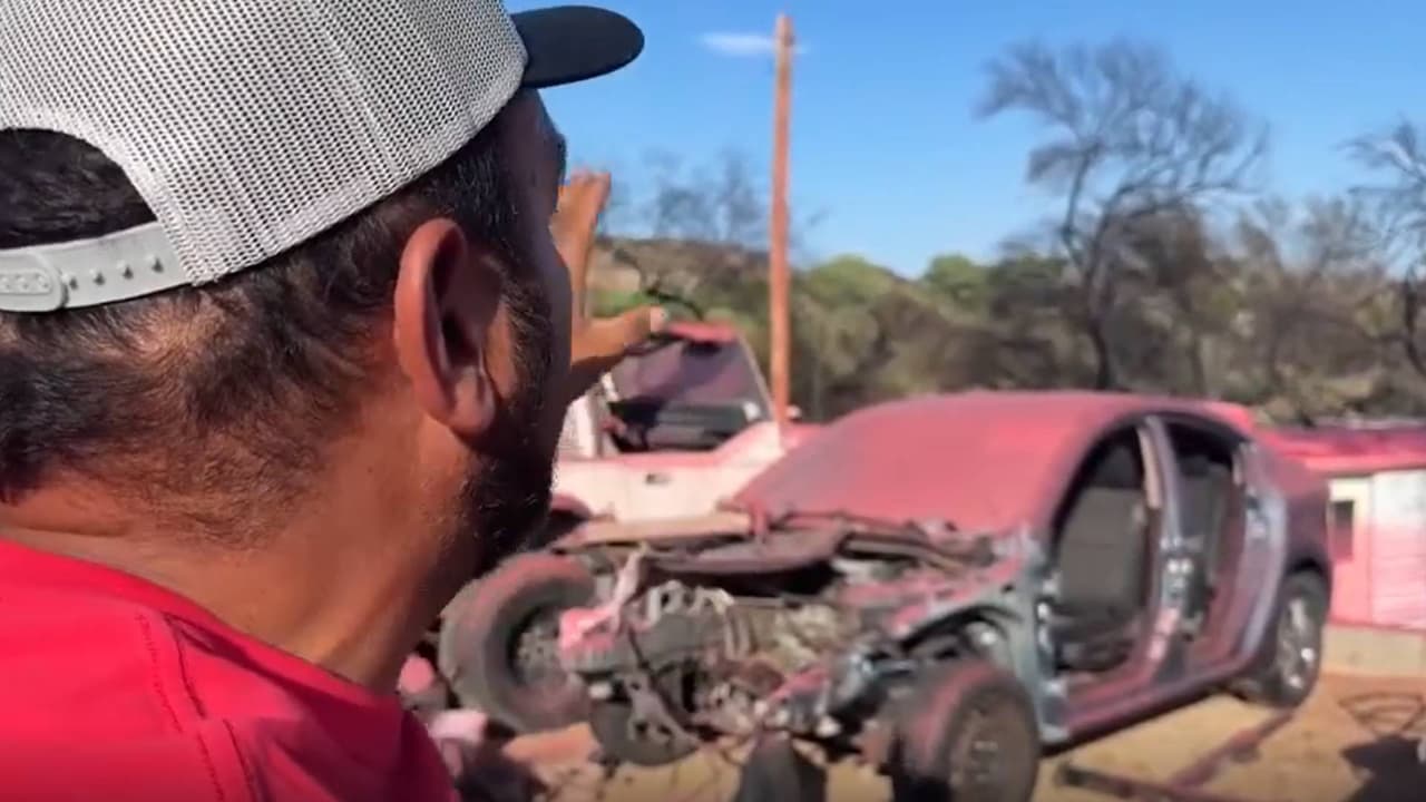 “Ya no pude sacar nada”: El incendio Jones ha afectado particularmente a hispanos