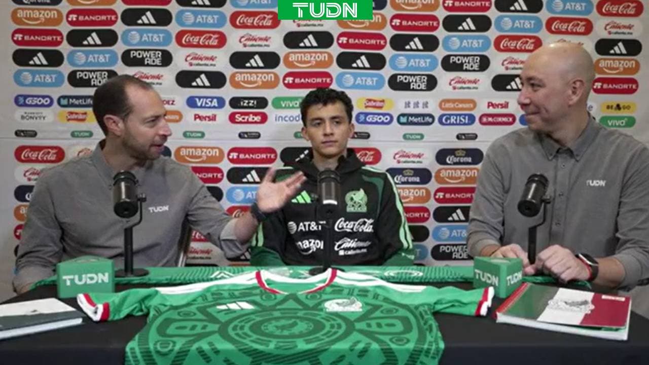 Richy Ledezma asegura que vestir la playera de México es algo que no puede explicar