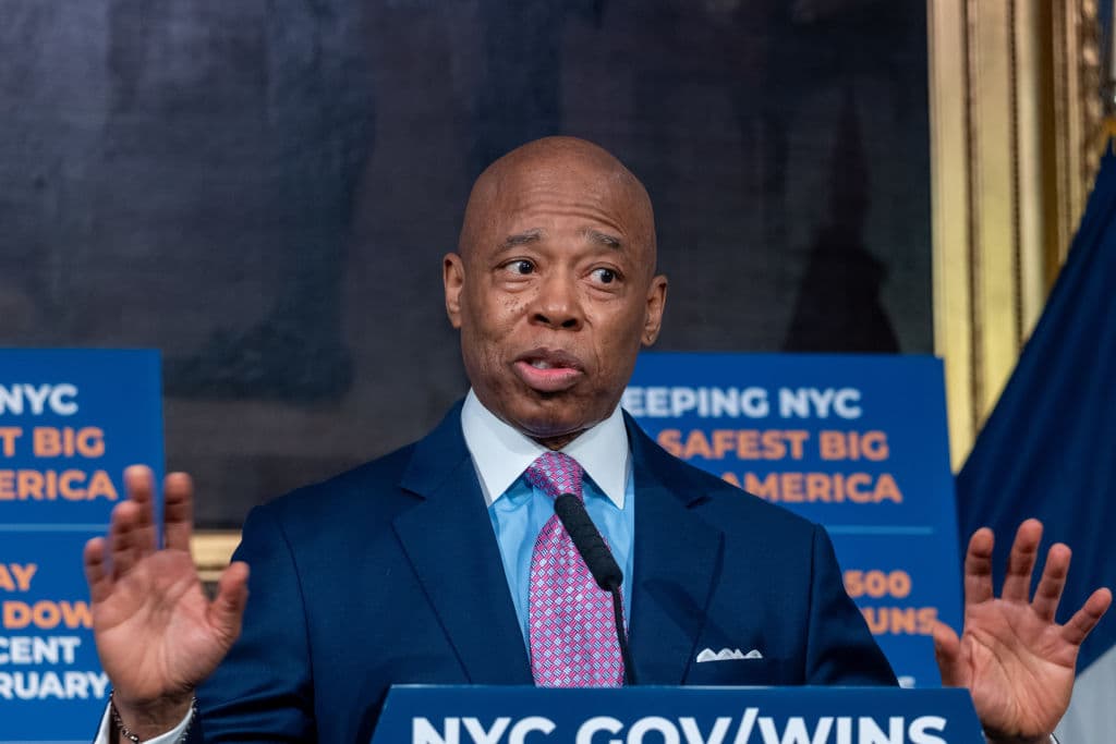 El actual alcalde 
<b>Eric Adams</b> ha considerado la reelección. Conservador y demócrata pro empresarial, ha recaudado 4,4 millones de dólares. Sus vulnerabilidades incluyen cargos federales de corrupción retirados por el Departamento de Justicia de Trump, bajos índices de aprobación y la negación de fondos públicos. A pesar de esto, no debe ser subestimado: ha logrado disminuir ligeramente la delincuencia, implementar reformas de zonificación y reducir el desempleo, pudiendo atraer a votantes que han virado a la derecha.
<br>
<br>
<b>Sitio:</b> 
<a href="https://www.nyc.gov/office-of-the-mayor/bio.page">https://www.nyc.gov/office-of-the-mayor/bio.page</a>
<br>