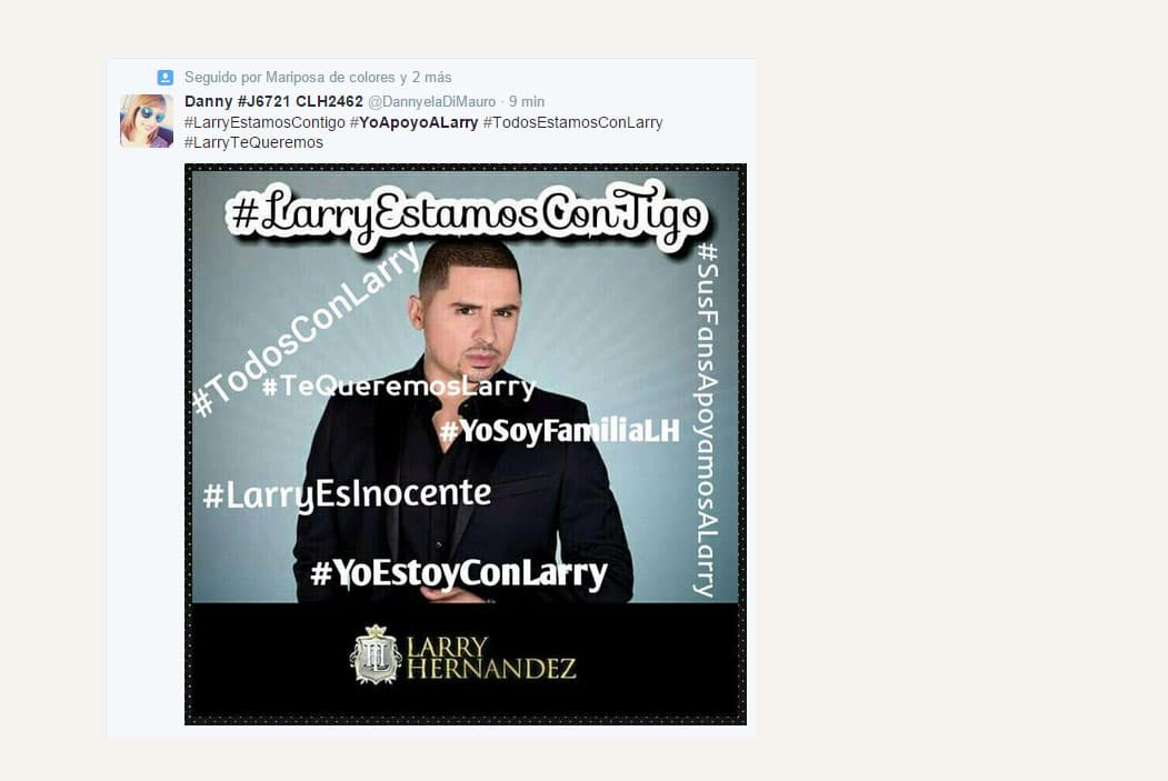 Pero la fe de sus fans es muy grande y esperan que todo salga bien.