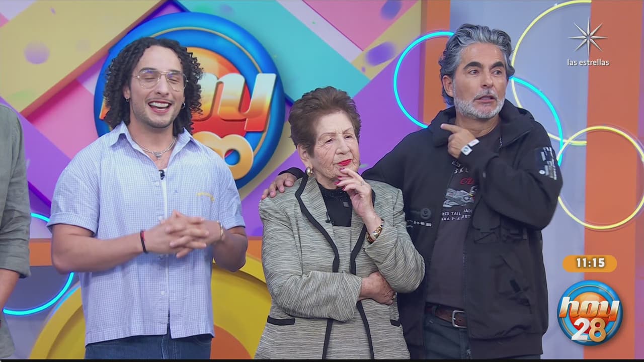 La abuelita de #Jorge Anzaldo se EMOCIONA al conocer a #GalileaMontijo