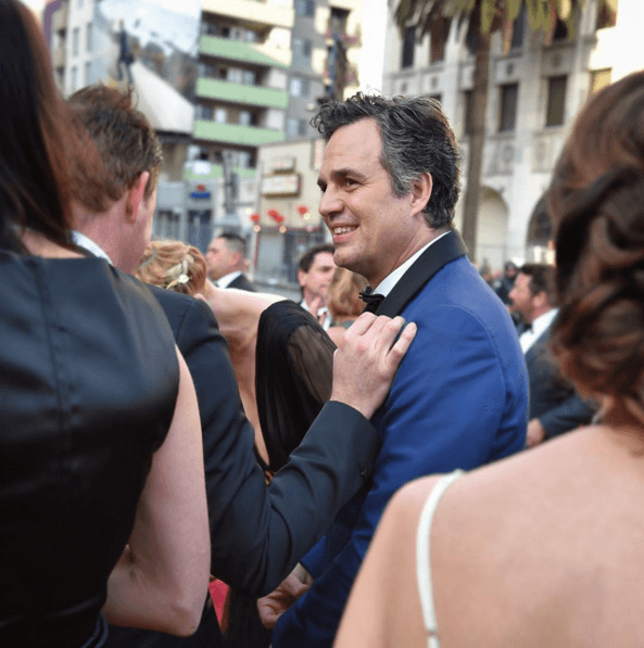 Mark Ruffalo, feliz por su nominación.