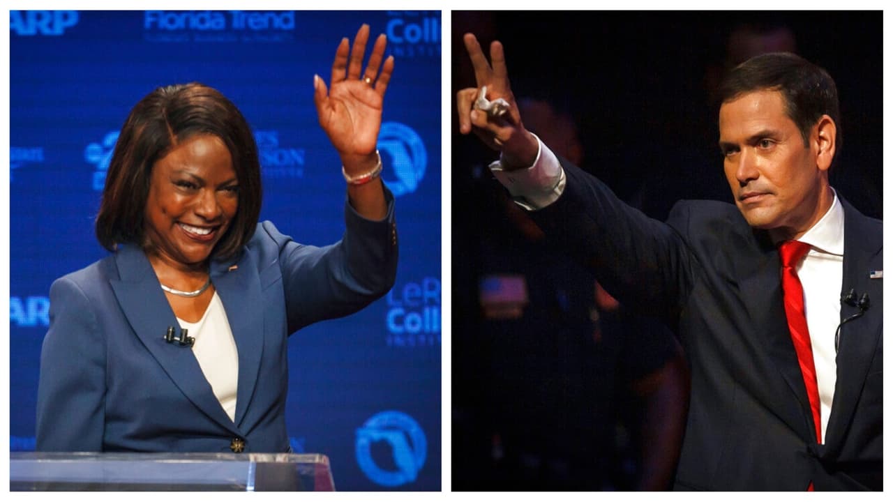 Debate Val Demings y Marco Rubio: candidatos de Florida al Senado se lanzan acusaciones por aborto y control de armas