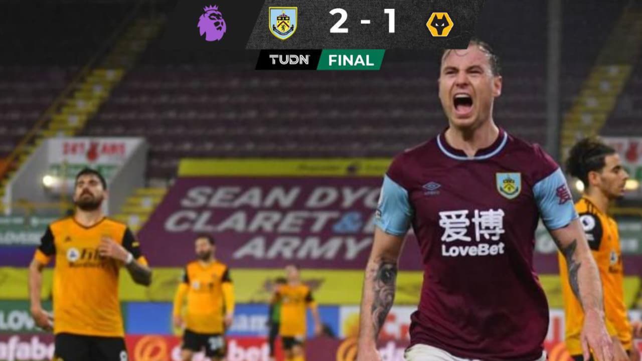 El Wolverhampton sufre la ausencia de Raúl Jiménez y cae ante el Burnley