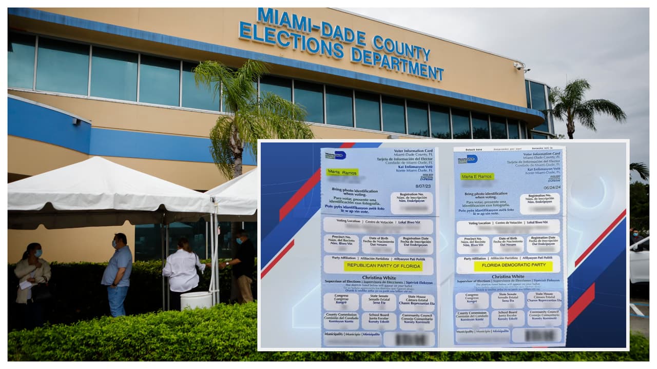 Mujer de Miami-Dade denuncia que le cambiaron el partido en la boleta electoral sin su autorización 