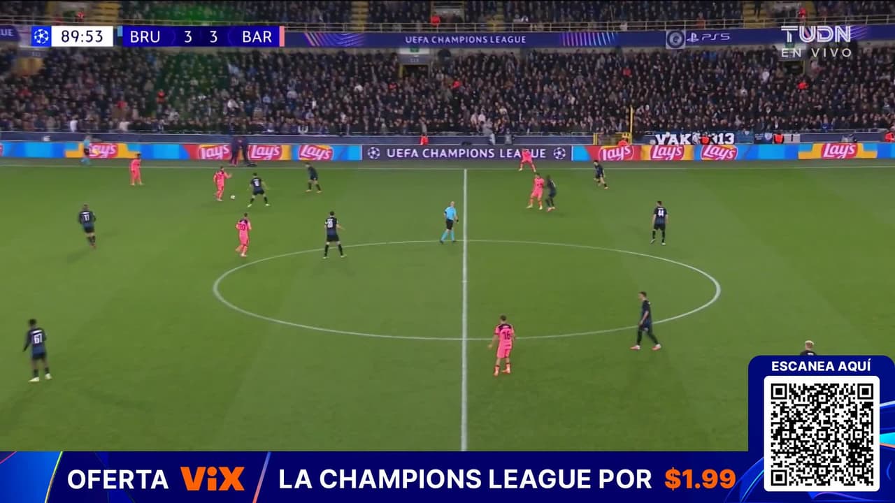 ¡Polémica en Brujas! ¡Szczęsny se confía de más y comete tremendo error que casi le cuesta la derrota al Barcelona!