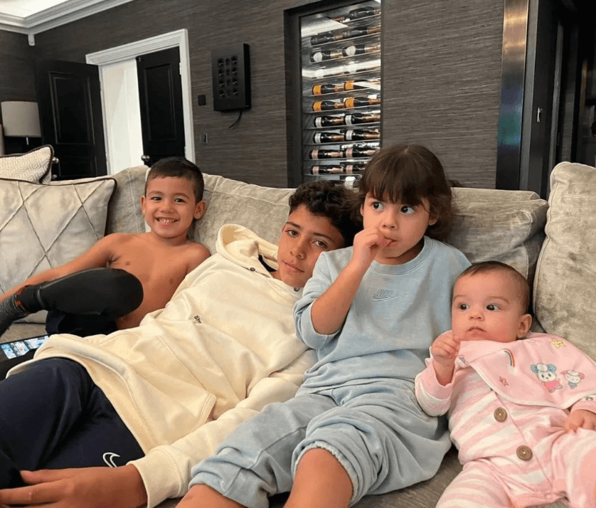 Bella Esmeralda, hija de Georgina Rodríguez y Cristiano Ronaldo