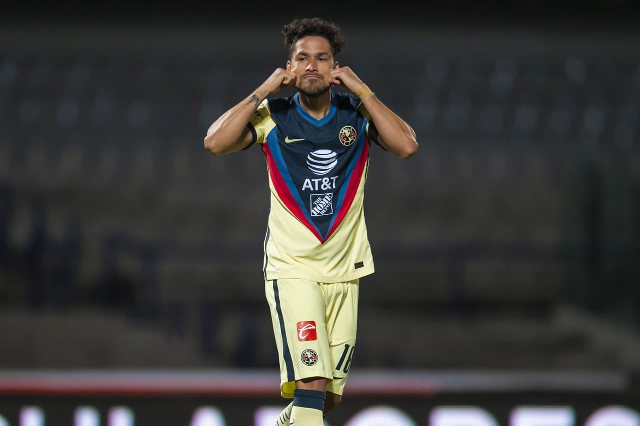 Bruno Valdéz marcó el segundo para las águilas al 57’.