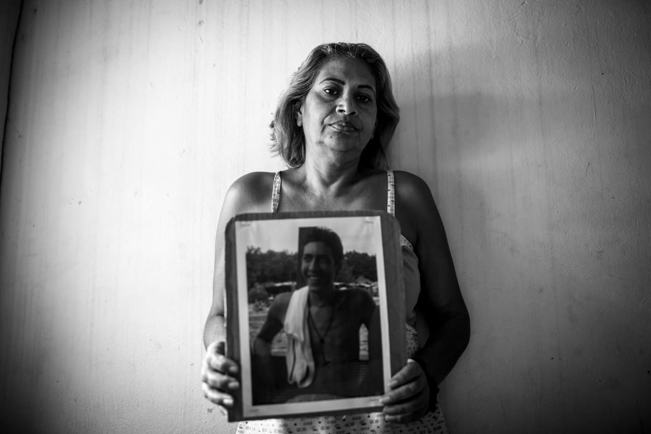 <b>Cantalicia Ramos</b>. Su hijo Kevin fue asesinado por un "ajuste de cuentas'' entre bandas enemigas.