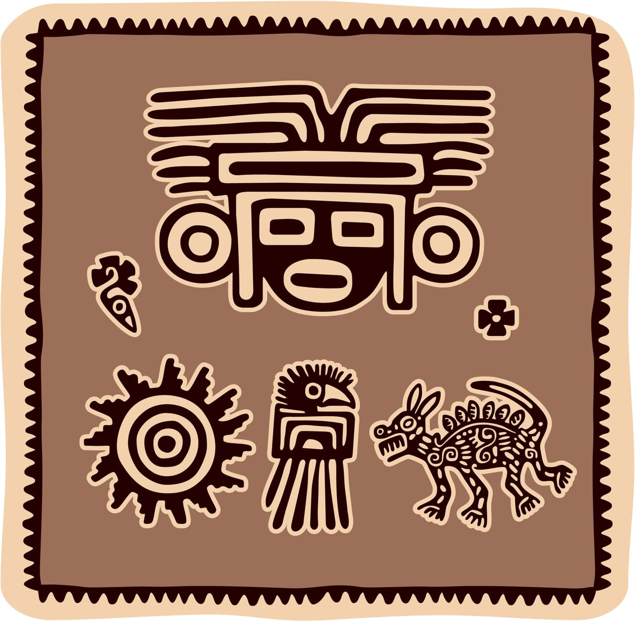 De esta manera, el Horóscopo Azteca está formado por doce signos que están representados por animales, vegetales y otros objetos asociados a símbolos sagrados. Nuestro día y mes de nacimiento nos indicarán cuál es nuestro signo y ascendente azteca.