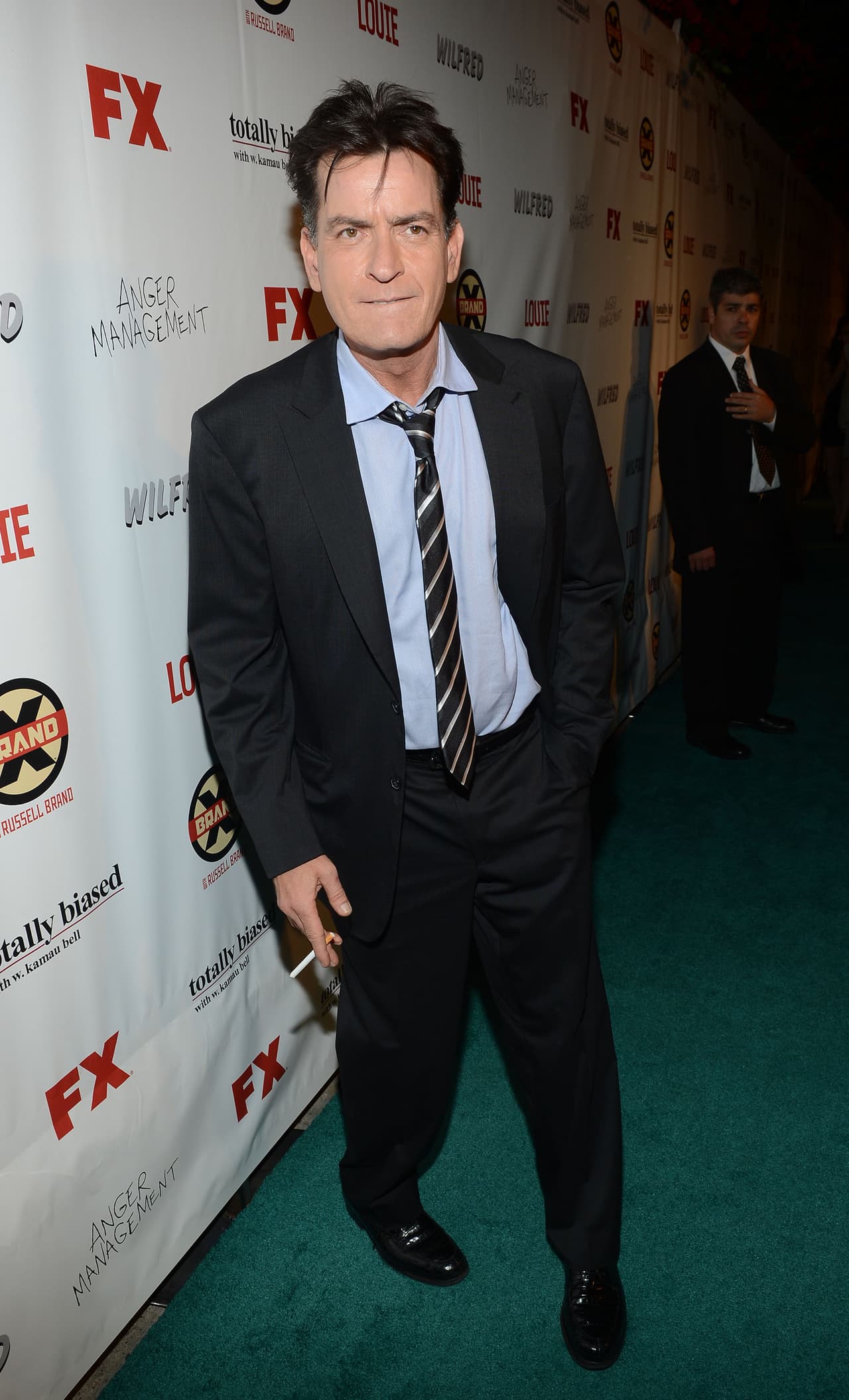 "Es como cuando Charlie Sheen estuvo haciendo toda esa cosa (época de escándalo) -como de ¡wow!".